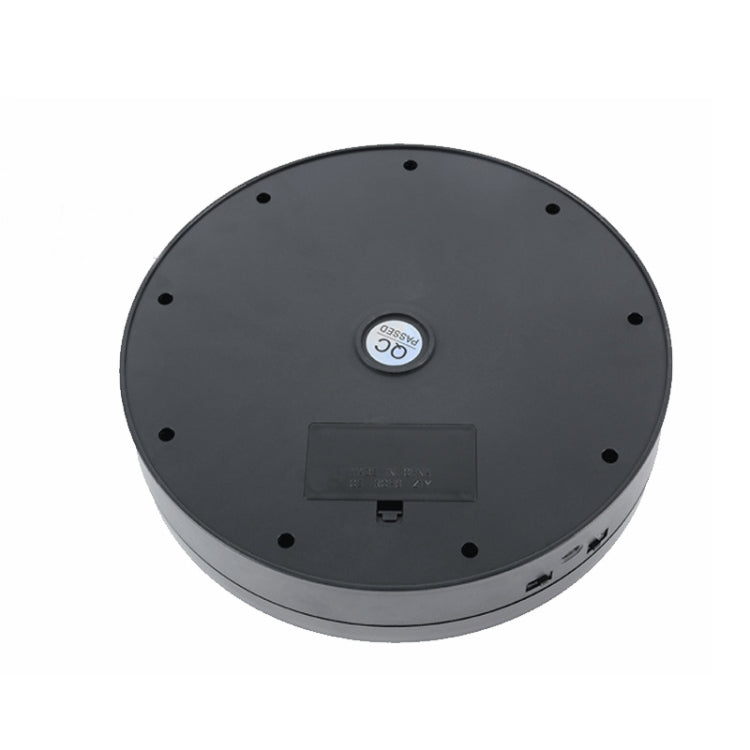 Tocadiscos eléctrico de 32 cm para fotografía con ajuste de dirección de velocidad, White Mirror, Black Mirror, Golden Mirror