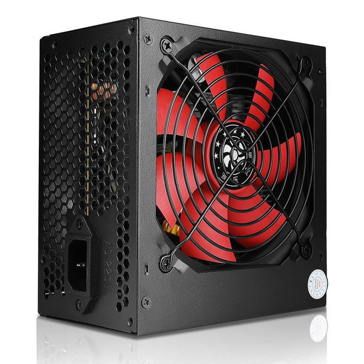 Jbon 600WS Clasificado 500W Dual 6Pin Fuente de alimentación para PC de escritorio, 600WS