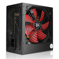 Jbon 600WS Clasificado 500W Dual 6Pin Fuente de alimentación para PC de escritorio, 600WS