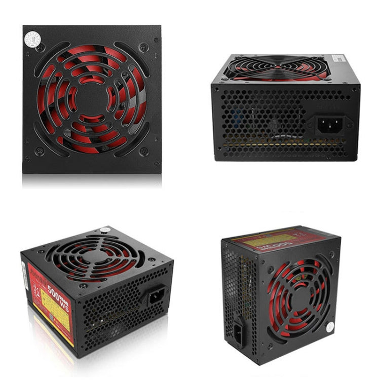 Fuente de alimentación para computadora JBON 500WS ATX 12V con ventilador de 12 cm, 500WS
