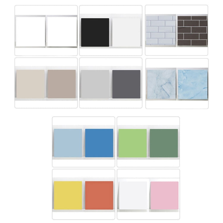 Tablero de fondo de fotografía de doble cara de 40x40CM, accesorios para fotos de alimentos