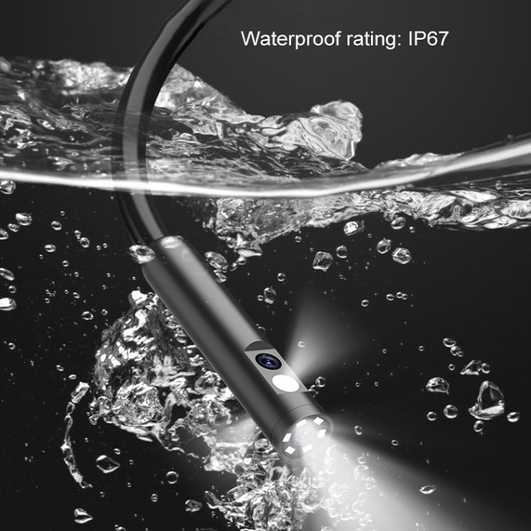 Endoscopio IPS HD de 5 pulgadas con pantalla para inspección de tuberías industriales y reparación de automóviles