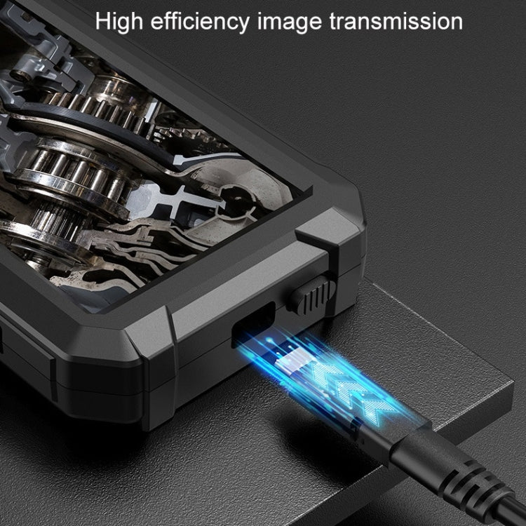Endoscopio IPS HD de 5 pulgadas con pantalla para inspección de tuberías industriales y reparación de automóviles