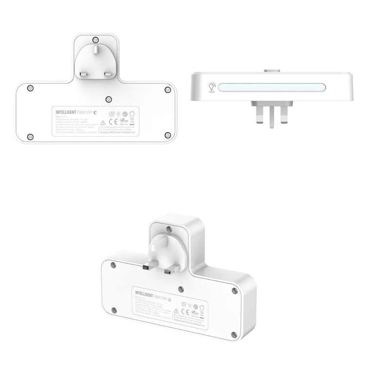 LDNIO SC2311 20W PD+QC 3.0 Zócalo de carga rápida multifuncional para el hogar con función de luz nocturna, especificaciones:, EU Plug, UK Plug, US Plug