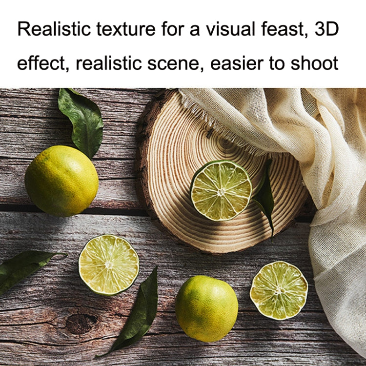 Papel de fondo de fotografía mate de doble cara 3D