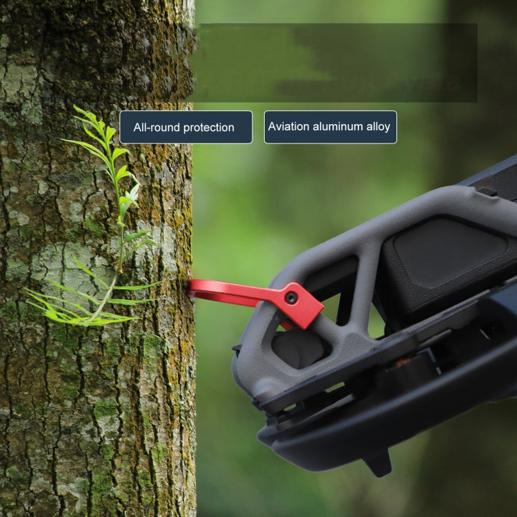 Parachoques anticolisión de aluminio con lente cardán Sunnylife para DJI Avata, Sunnylife For DJI Avata(Red), Sunnylife For DJI Avata(Black)