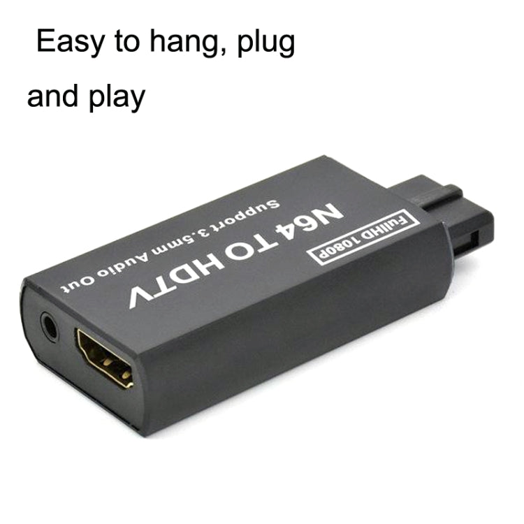 Para Nintendo N64 / SNES / NGC / SFC Adaptador N64 a convertidor HDMI, N64 To HDMI Converter