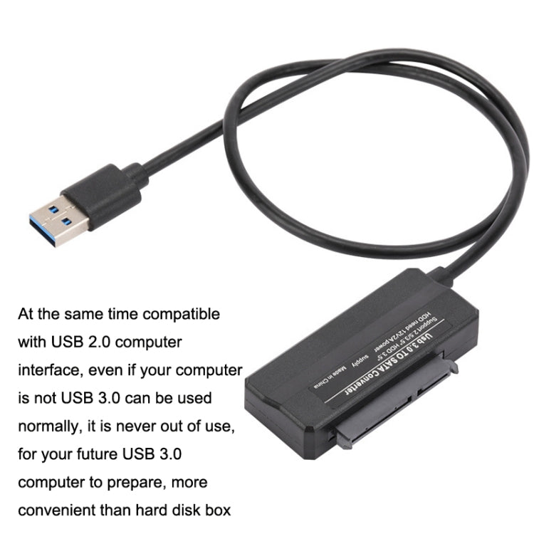 Cable USB3.0 a SATA Línea de disco duro USB3.0 Easy Drive Line, longitud del cable:, 45cm