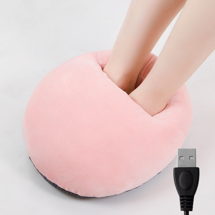 Calentador de pies con calefacción USB Calentador de pies de felpa cómodo