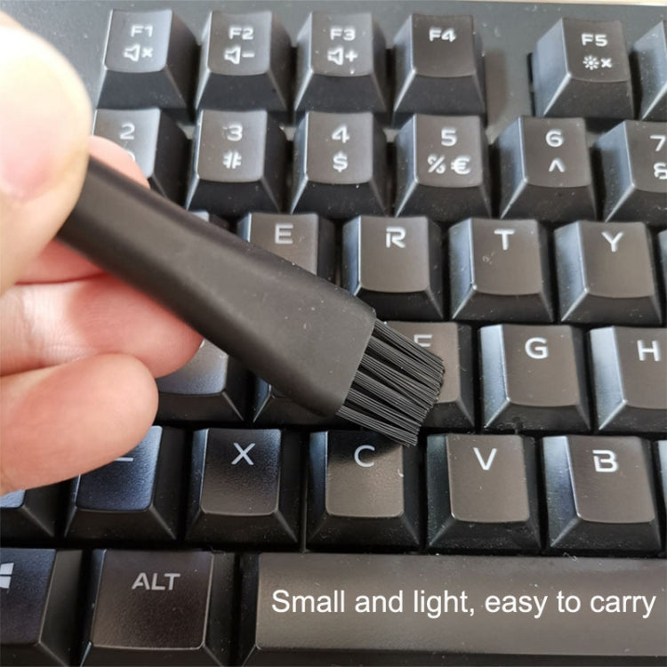 2 juegos de cepillo antiestático, mango portátil, kit de cepillo de teclado limpio, 5 In 1