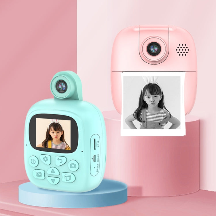Cámara digital para niños con dibujos animados A18 HD imprimible con lente giratoria, especificaciones:, Pink, Pink+16G, Pink+32G, Blue, Blue+16G, Blue+32G