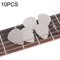 10PCS Pulgar Dedos Metal Acero inoxidable Bayse Paletas de guitarra, Steel Bayse Guitar Paddles
