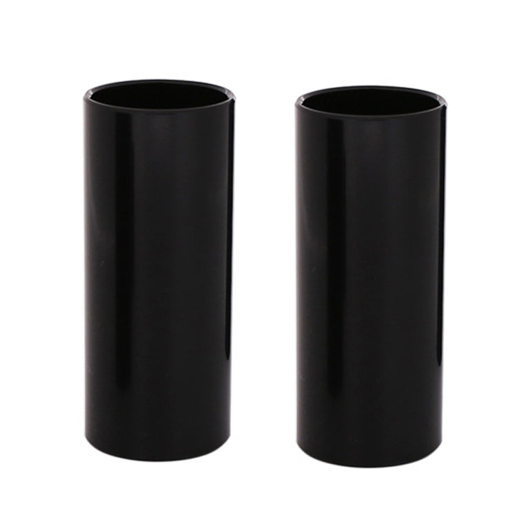 2 uds. De tubo deslizante de guitarra de acero inoxidable, bloque deslizante popular, 28mm(Silver), 51mm(Silver), 60mm(Silver), 70mm(Silver), 28mm(Gold), 51mm(Gold), 60mm(Gold), 70mm(Gold), 28mm(Black), 51mm(Black), 60mm(Black), 70mm(Black)