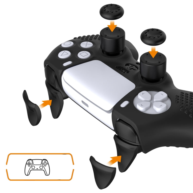 Para PS5 Game Controller Joystick Cap Kit de cubierta protectora de silicona Funda a prueba de polvo