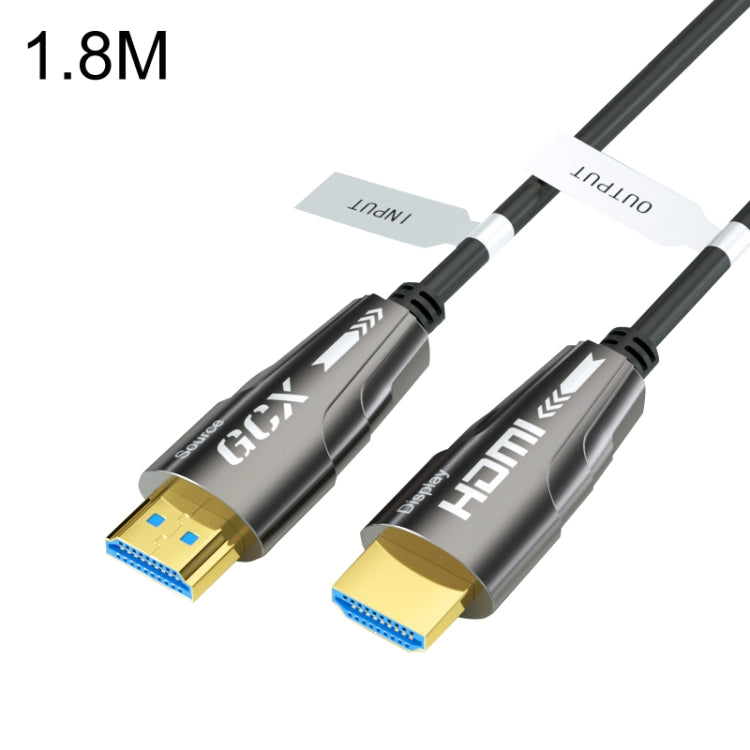 Cable óptico activo HDMI 2.0 macho a HDMI 2.0 macho 4K HD, longitud del cable:, 1.8m(Grey), 3m(Grey), 5m(Grey), 8m(Grey), 10m(Grey), 15m(Grey), 20m(Grey), 25m(Grey), 30m(Grey), 35m(Grey), 40m(Grey), 45m(Grey), 50m(Grey), 60m(Grey), 70m(Grey), 80m(Grey)...