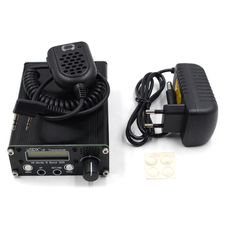 Usdr Usdx + V2 Plus 8 Band SDR Full Mode HF SSB QRP Transceptor de alta frecuencia, especificaciones:, EU Plug, US Plug, No Power Supply