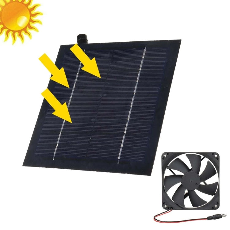 20W Mini ventilador solar Baño Cocina Ventilador de escape solar, Al-043 20W