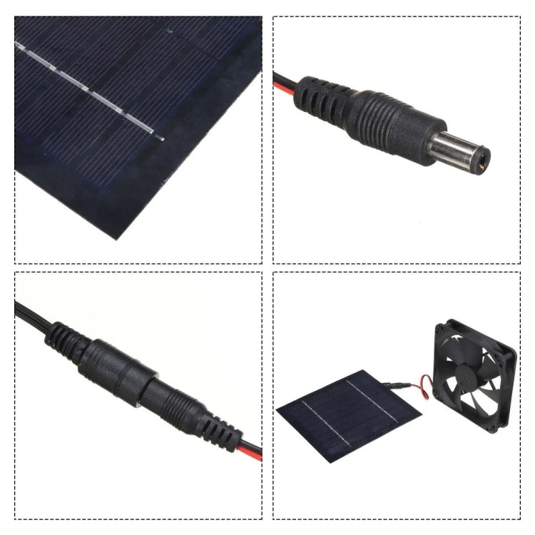 20W Mini ventilador solar Baño Cocina Ventilador de escape solar, Al-043 20W