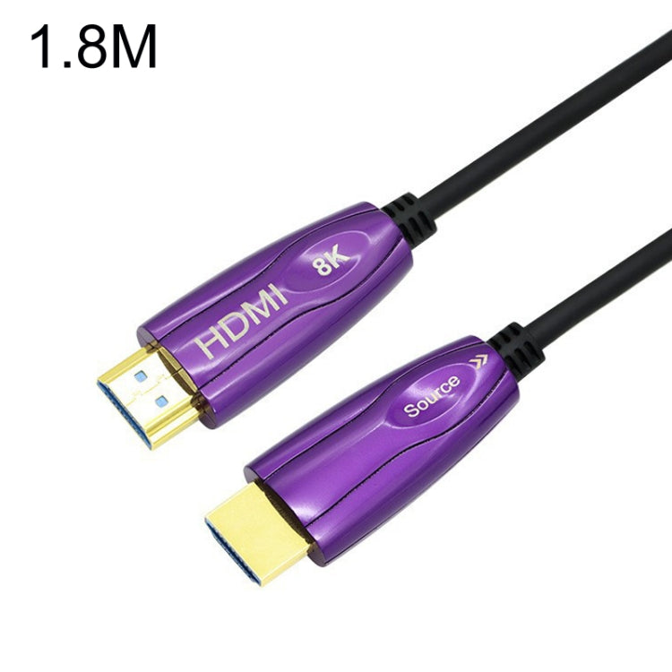HDMI 2.1 8K 60HZ HD Cable óptico activo Línea de conversión de pantalla de computadora, Longitud del cable:, 60HZ 1.8m, 60HZ 3m, 60HZ 5m, 60HZ 8m, 60HZ 10m, 60HZ 15m, 60HZ 20m, 60HZ 25m, 60HZ 30m, 60HZ 35m, 60HZ 40m, 60HZ 50m, 60HZ 60m, 60HZ 70m, 60HZ ...
