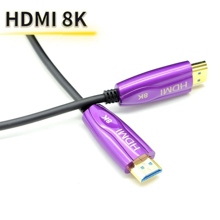 HDMI 2.1 8K 60HZ HD Cable óptico activo Línea de conversión de pantalla de computadora, Longitud del cable:, 60HZ 1.8m, 60HZ 3m, 60HZ 5m, 60HZ 8m, 60HZ 10m, 60HZ 15m, 60HZ 20m, 60HZ 25m, 60HZ 30m, 60HZ 35m, 60HZ 40m, 60HZ 50m, 60HZ 60m, 60HZ 70m, 60HZ ...