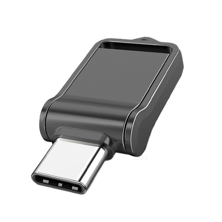 USB 2.0 + Type-C/USB-C de alta velocidad ?? Mini computadora y teléfono U disco giratorio de doble propósito, 16GB, 32GB, 64GB, 128GB