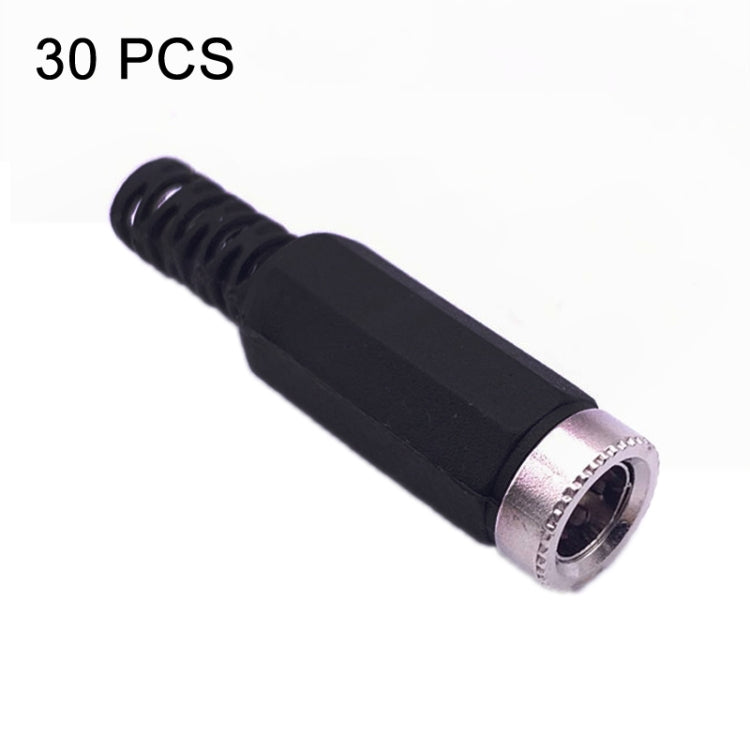 30 piezas de cable de soldadura ensamblado DC cabeza hembra, DC 2.1mm, DC 2.5mm