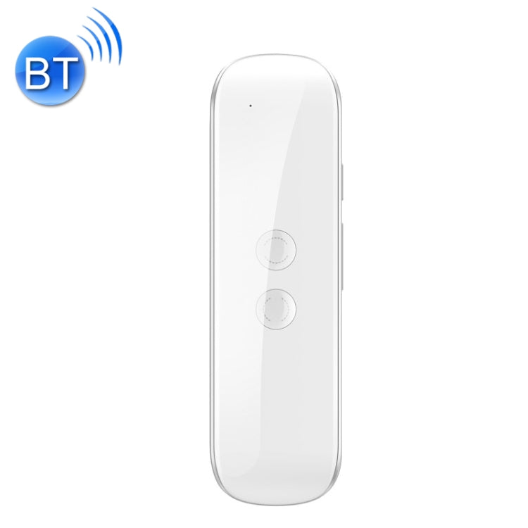 Junyue G5 máquina de traducción de idiomas inteligente Bluetooth bolígrafos de traducción de aprendizaje de negocios portátiles, G5 White, G5 Black
