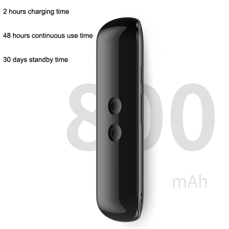Junyue G5 máquina de traducción de idiomas inteligente Bluetooth bolígrafos de traducción de aprendizaje de negocios portátiles, G5 White, G5 Black