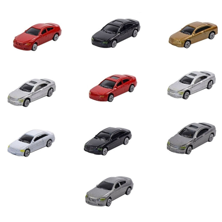 Modelo de mesa de arena Coche pequeño Coche de simulación de mesa de arena, 10PCS 1:75, 50PCS 1:75, 10PCS 1:87, 50PCS  1:87