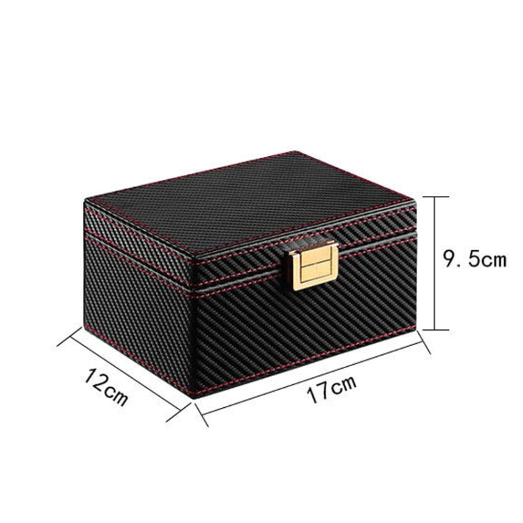 Caja de protección de señal RFID Caja de teléfono celular antidesmagnetización de llave de coche, Carbon Fiber