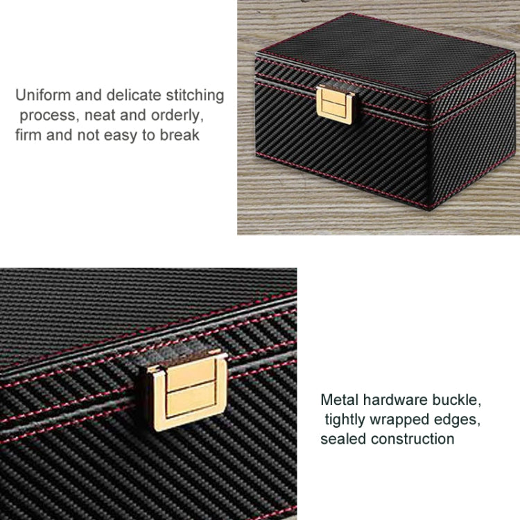 Caja de protección de señal RFID Caja de teléfono celular antidesmagnetización de llave de coche, Carbon Fiber