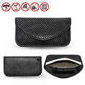 Bolsa de protección de señal de fibra de carbono Bolsa de llave de teléfono RFID a prueba de radiación 20 x 10 cm, Carbon Fiber  20 x 10cm
