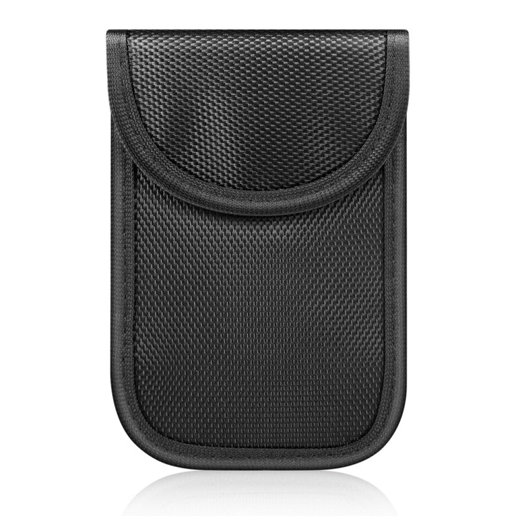 Bolsa de protección de señal de llave de coche con doble hebilla Estuche de tarjeta RFID antimagnético, Double Buckle