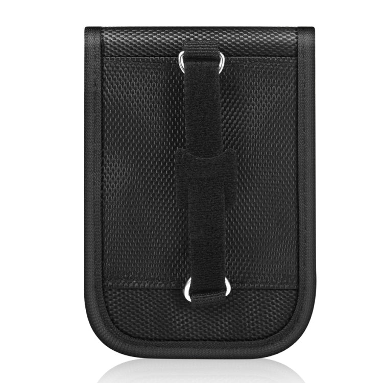 Bolsa de protección de señal de llave de coche con doble hebilla Estuche de tarjeta RFID antimagnético, Double Buckle
