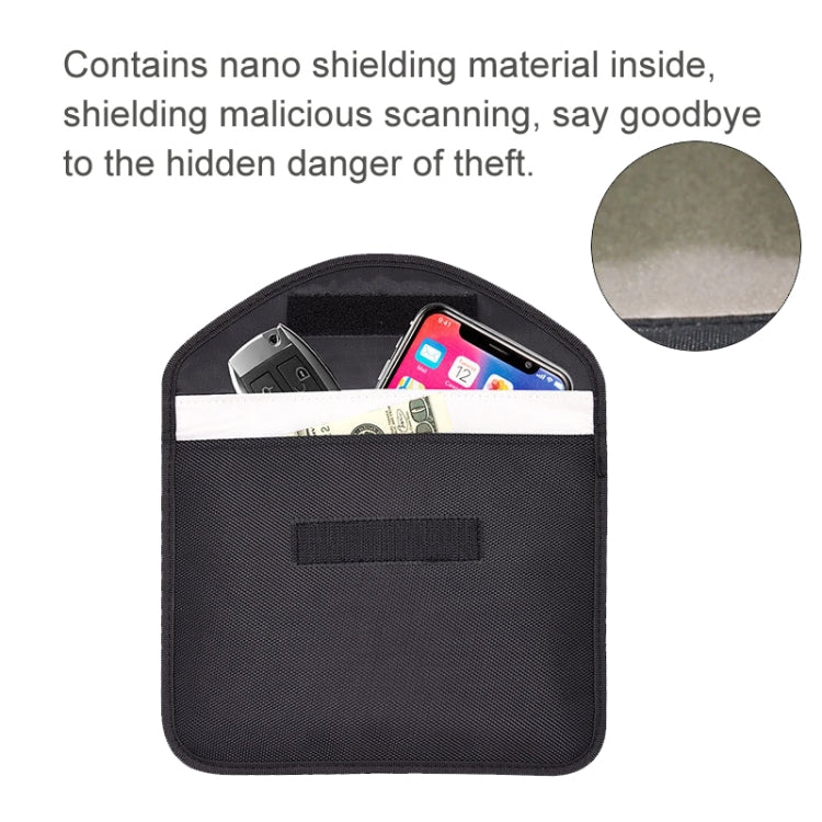 Bolsa de protección de señal de tableta de teléfono celular Estuche antirradiación RFID, 23.5 x 18cm