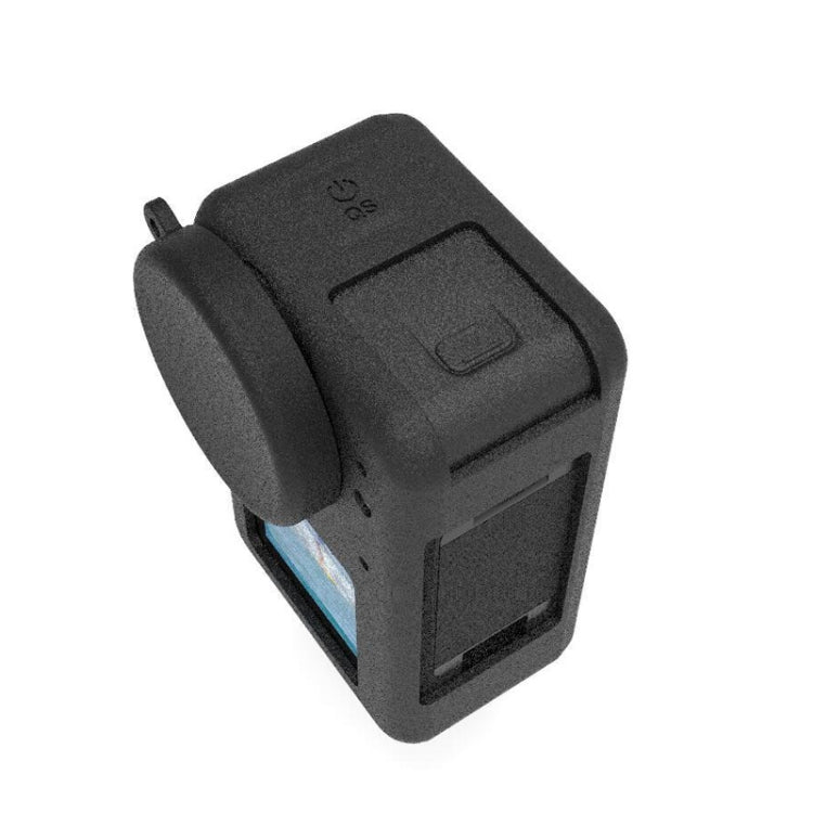 Para DJI Osmo Action 3 Funda protectora de silicona Tapa de lente, Silicone (Black), Silicone (Red), Silicone (Blue)