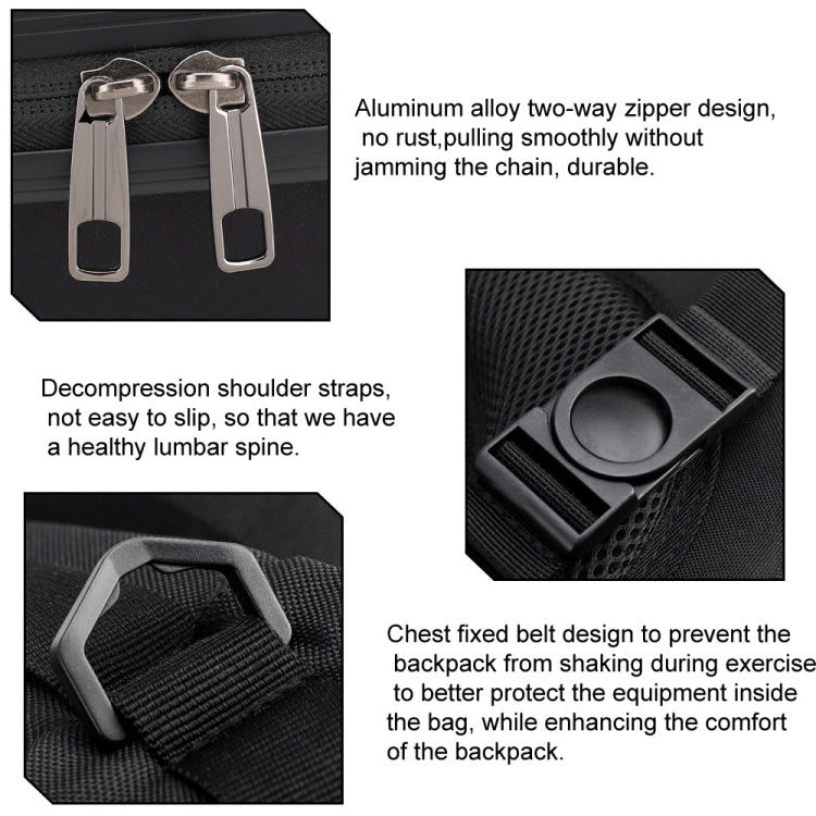 Para DJI AVATA bolsa de almacenamiento carcasa dura impermeable bolso de hombro mochila, Style 1 Brushed Gray Black Inner, Style 1 Metal Gray Black Inner, Style 1 Brushed Gray Yellow Inner, Style 1 Metal Gray Yellow Inner