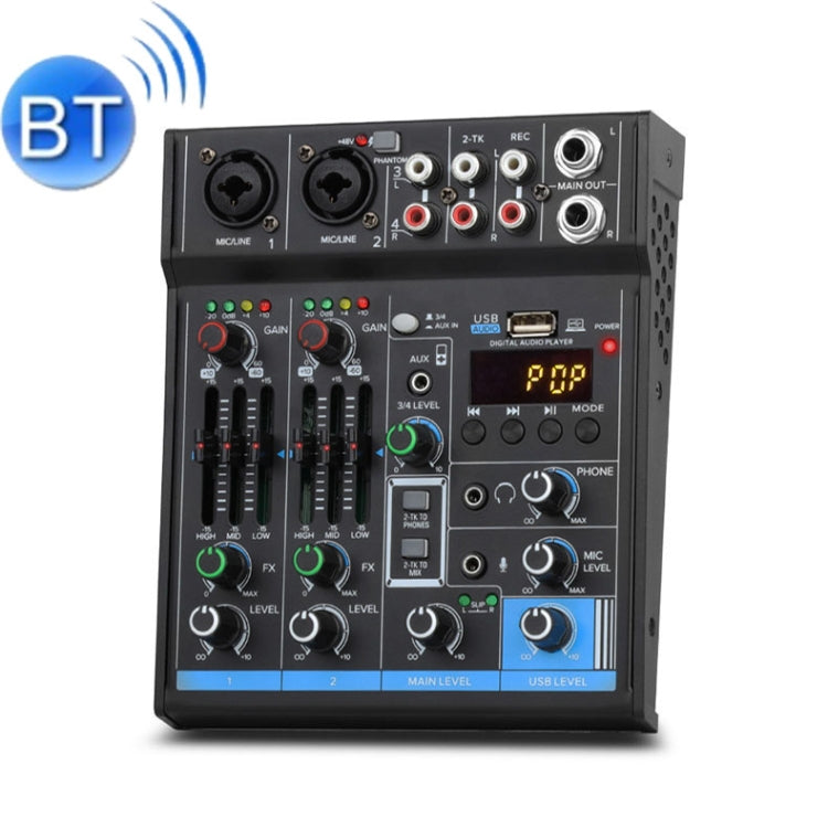 Tarjeta de sonido Bluetooth de grabación de computadora doméstica de 4 vías balanceada USB