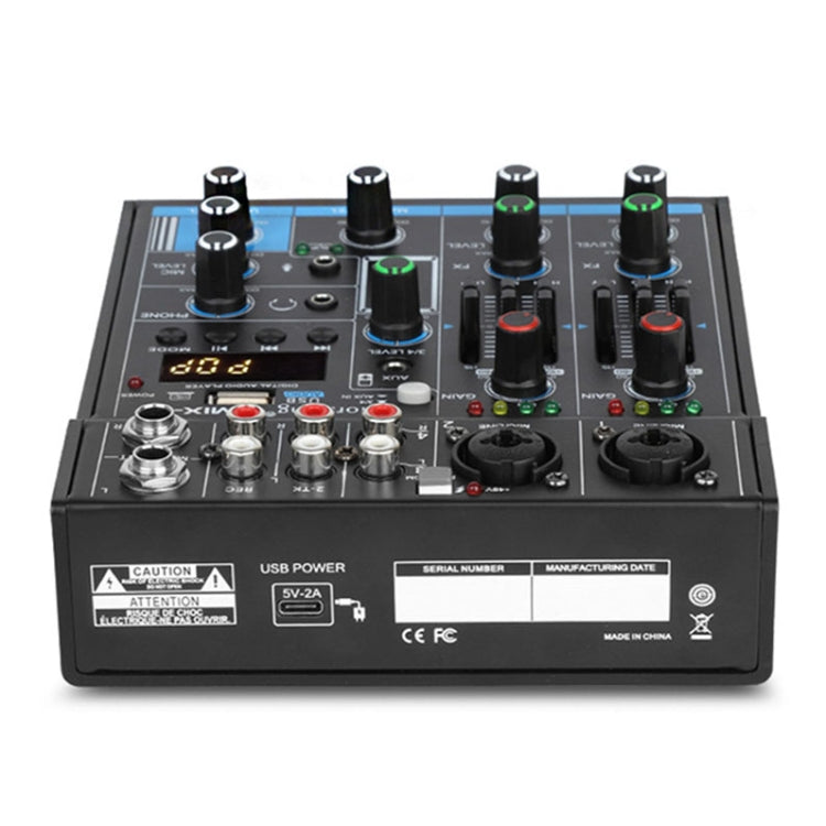 Tarjeta de sonido Bluetooth de grabación de computadora doméstica de 4 vías balanceada USB