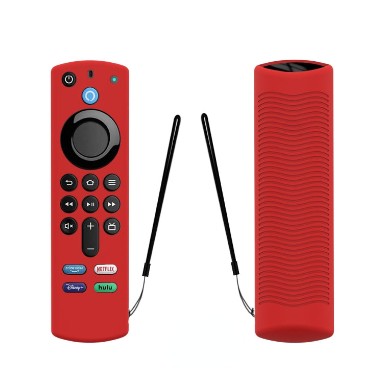 2 uds Y27 para Alexa Voice Remote 3rd Gen funda protectora antideslizante de silicona