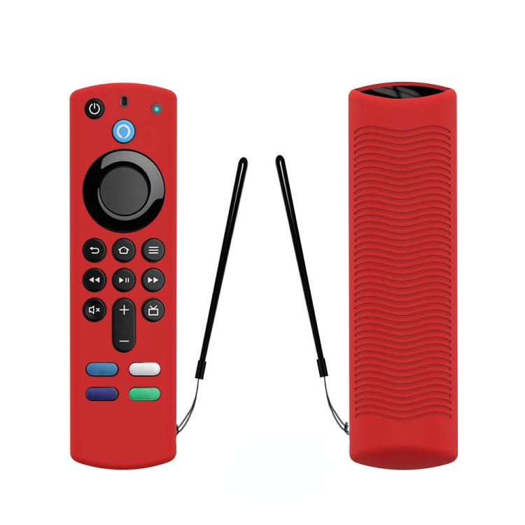 2 uds Y27 para Alexa Voice Remote 3rd Gen funda protectora antideslizante de silicona