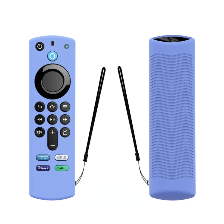 2 uds Y27 para Alexa Voice Remote 3rd Gen funda protectora antideslizante de silicona