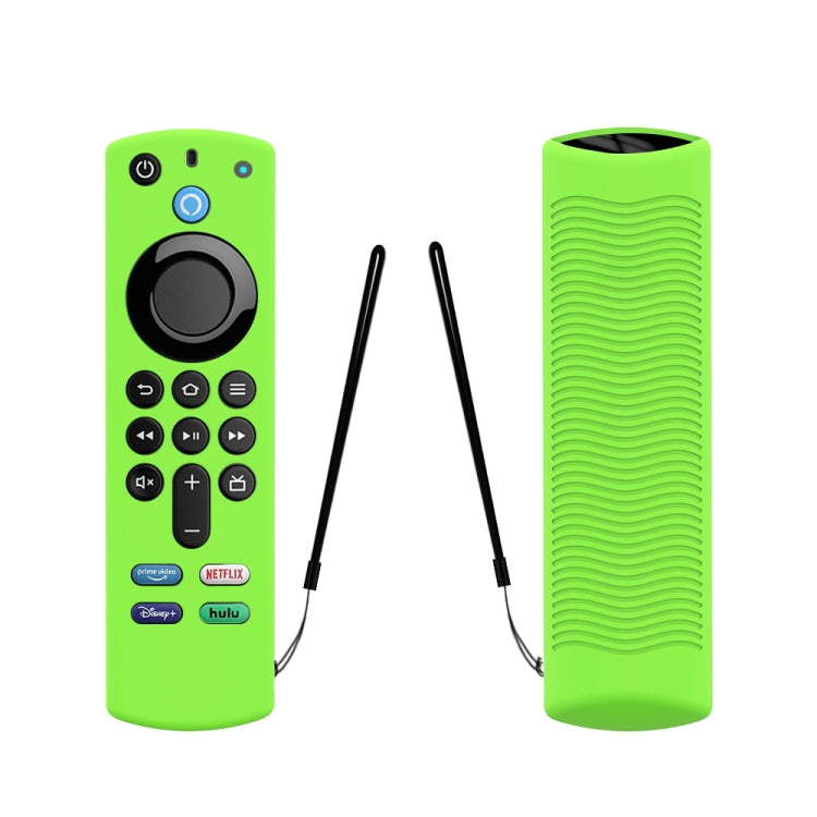 2 uds Y27 para Alexa Voice Remote 3rd Gen funda protectora antideslizante de silicona