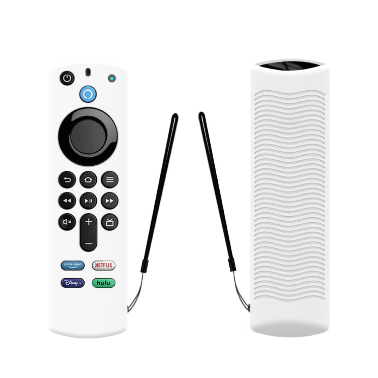 2 uds Y27 para Alexa Voice Remote 3rd Gen funda protectora antideslizante de silicona