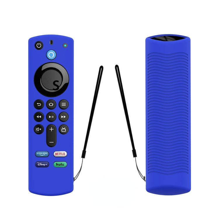 2 uds Y27 para Alexa Voice Remote 3rd Gen funda protectora antideslizante de silicona