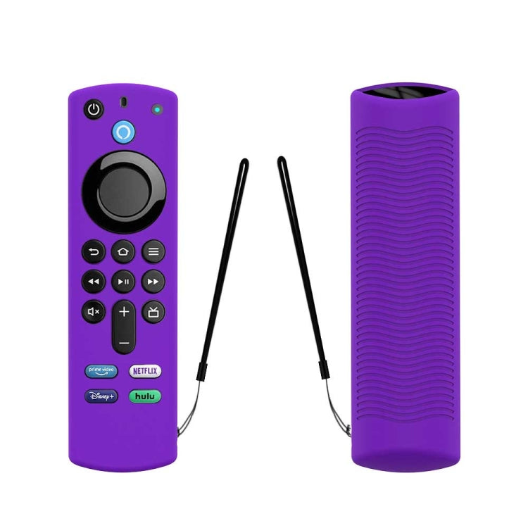 2 uds Y27 para Alexa Voice Remote 3rd Gen funda protectora antideslizante de silicona