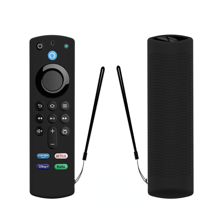 2 uds Y27 para Alexa Voice Remote 3rd Gen funda protectora antideslizante de silicona