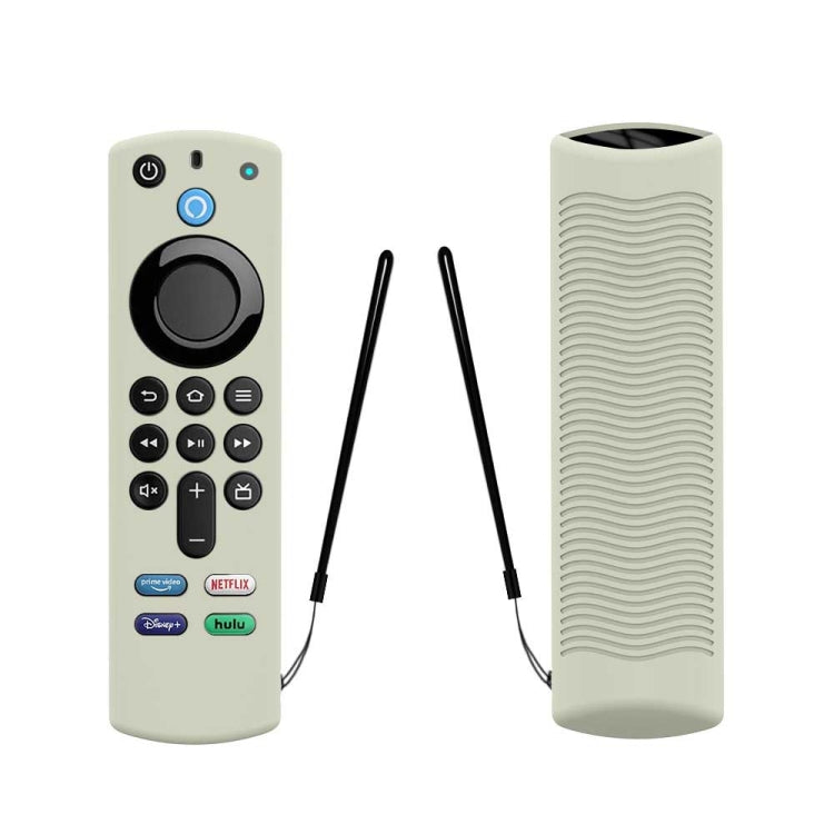 2 uds Y27 para Alexa Voice Remote 3rd Gen funda protectora antideslizante de silicona
