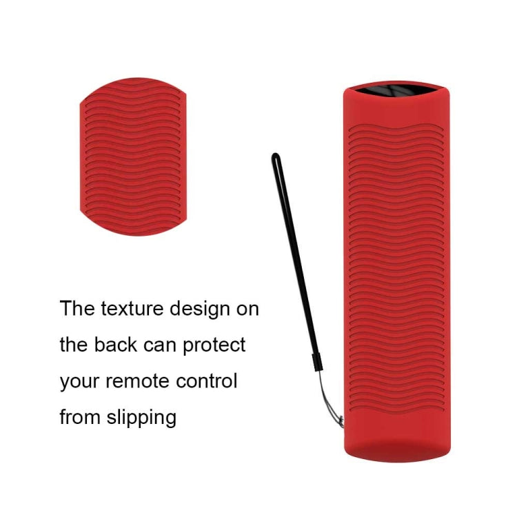 2 uds Y27 para Alexa Voice Remote 3rd Gen funda protectora antideslizante de silicona
