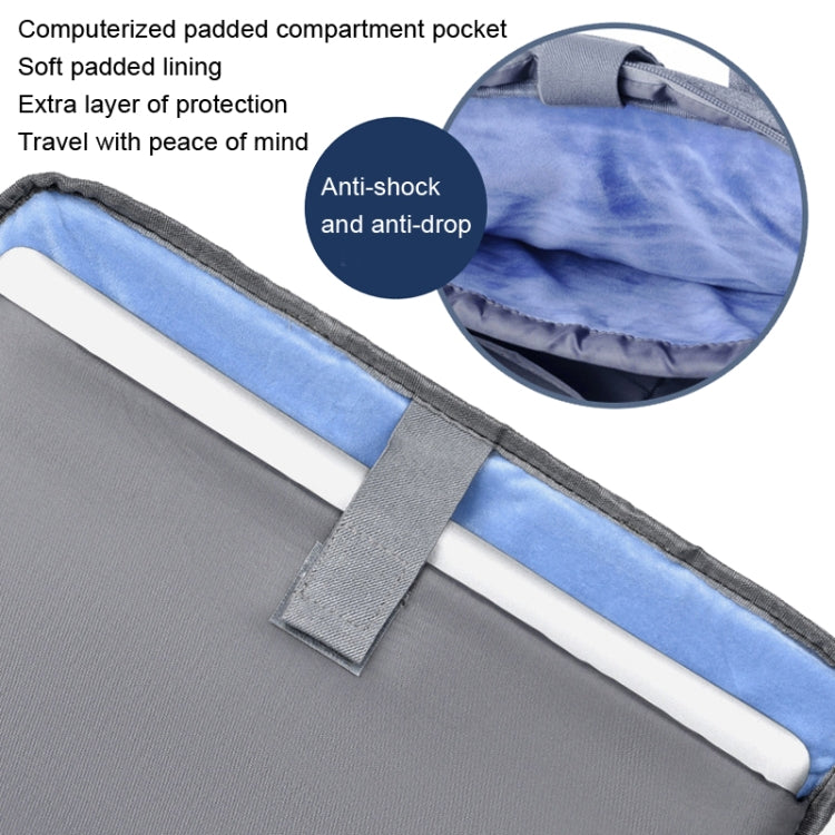 OUMANTU 020 Bolsa para computadora para eventos Mochila para computadora portátil de tela Oxford, 13 inch, 14 inch, 15 inch
